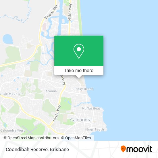 Coondibah Reserve map