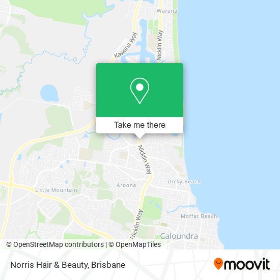 Norris Hair & Beauty map
