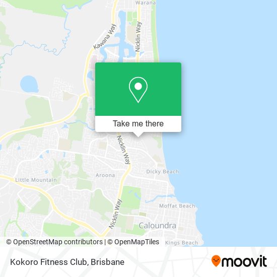 Kokoro Fitness Club map