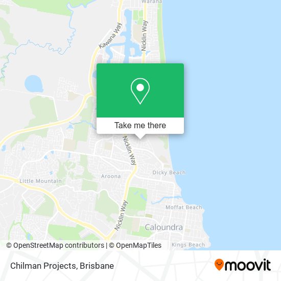 Chilman Projects map