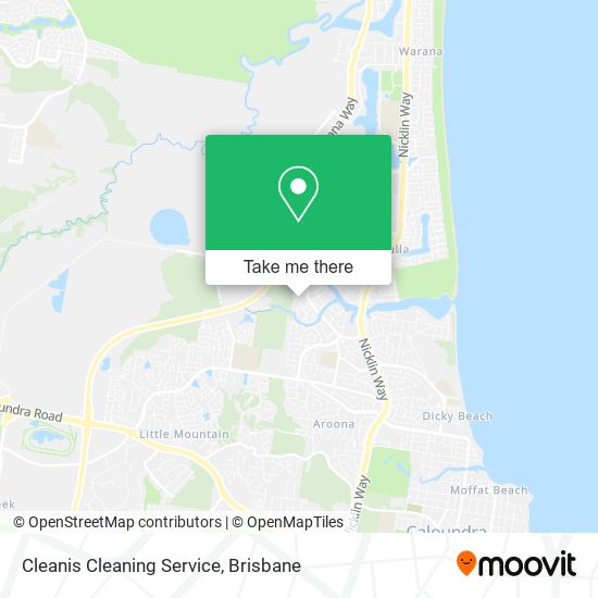 Cleanis Cleaning Service map