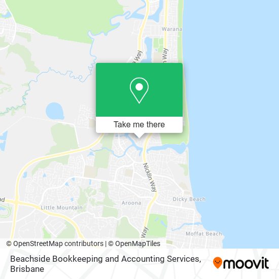 Beachside Bookkeeping and Accounting Services map