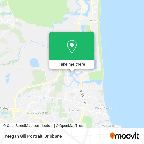 Megan Gill Portrait map