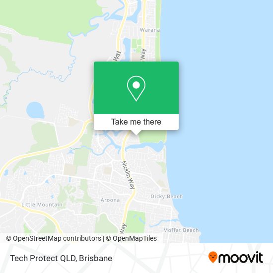 Tech Protect QLD map