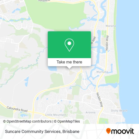 Suncare Community Services map