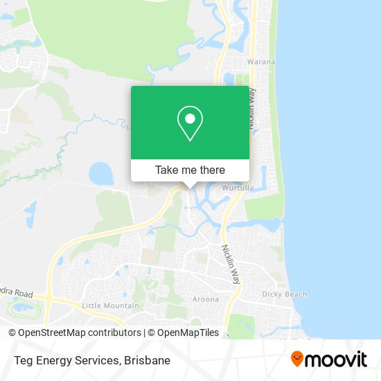 Teg Energy Services map