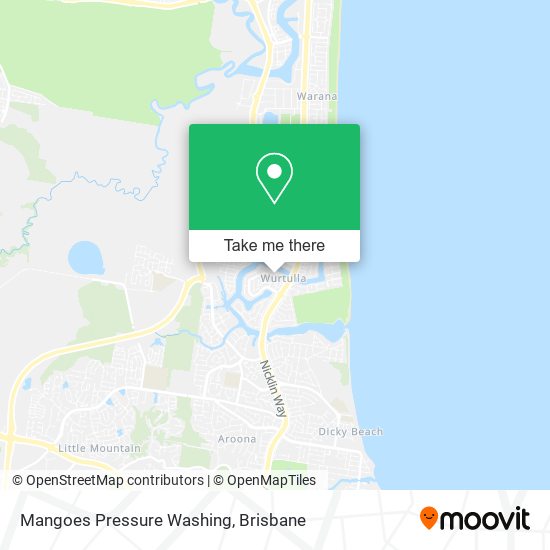 Mangoes Pressure Washing map