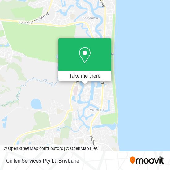 Cullen Services Pty Lt map