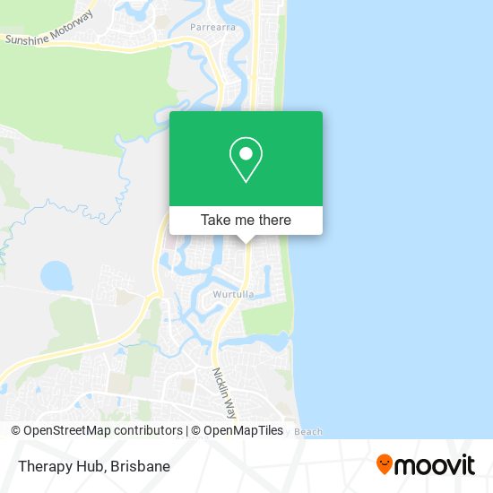 Therapy Hub map