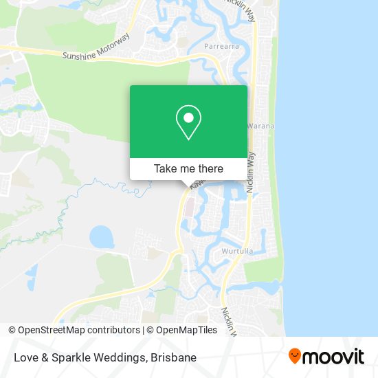 Love & Sparkle Weddings map