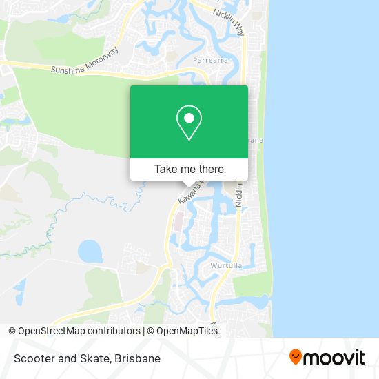 Scooter and Skate map