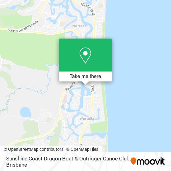 Sunshine Coast Dragon Boat & Outrigger Canoe Club map