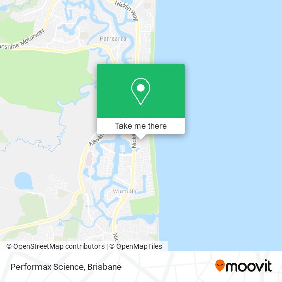 Performax Science map
