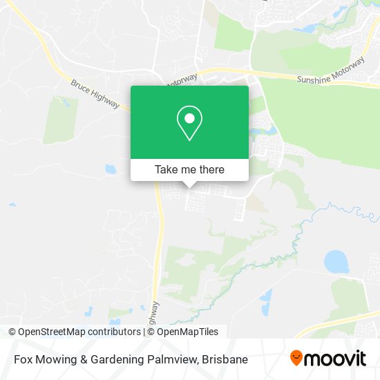 Fox Mowing & Gardening Palmview map