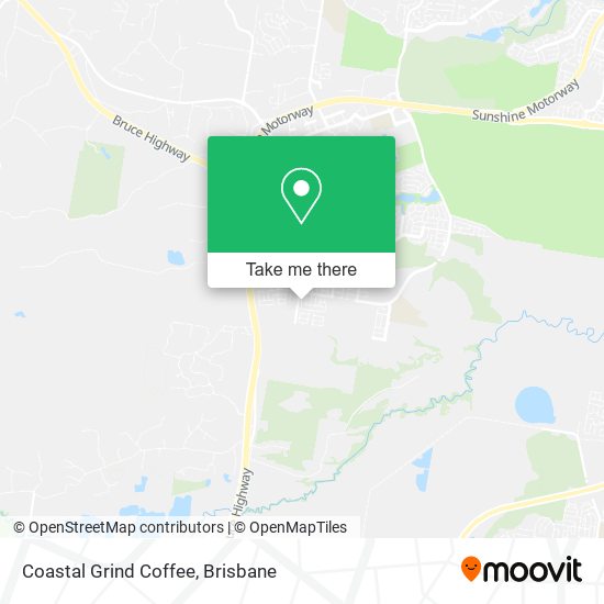 Coastal Grind Coffee map