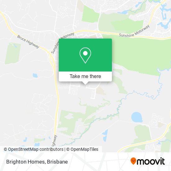 Brighton Homes map