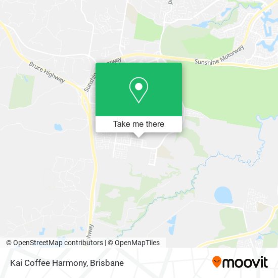 Kai Coffee Harmony map