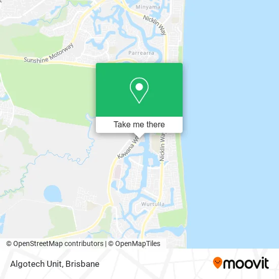 Algotech Unit map