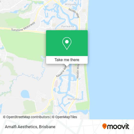 Amalfi Aesthetics map