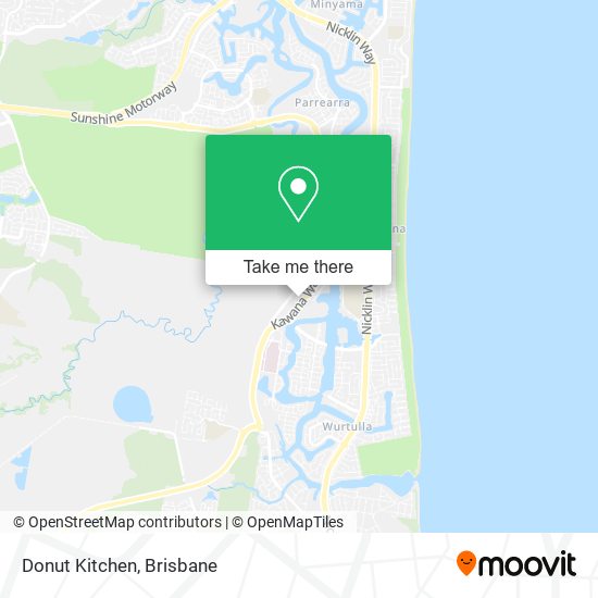 Donut Kitchen map