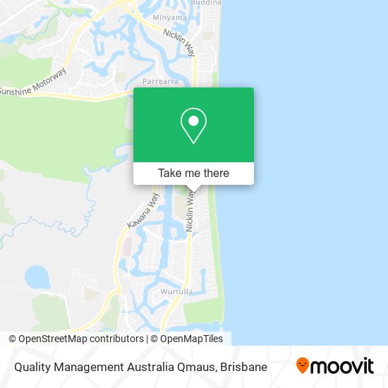 Quality Management Australia Qmaus map
