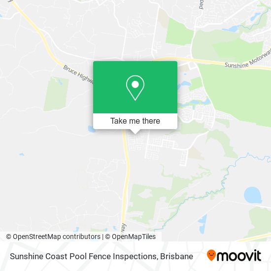 Sunshine Coast Pool Fence Inspections map
