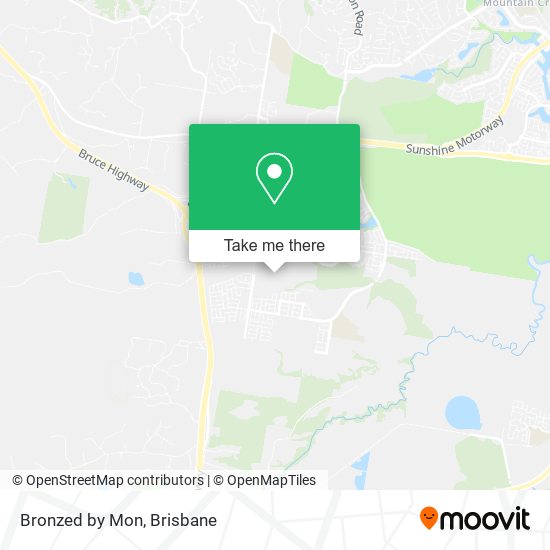 Bronzed by Mon map