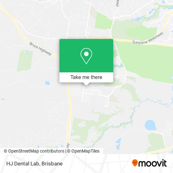 HJ Dental Lab map