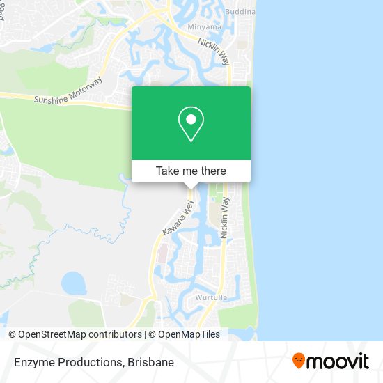Enzyme Productions map