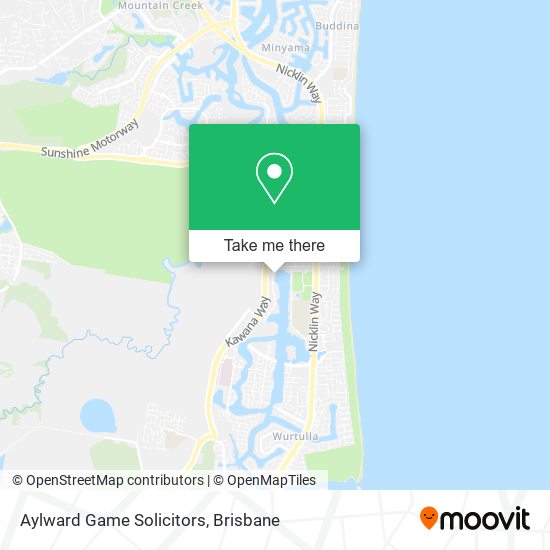 Aylward Game Solicitors map