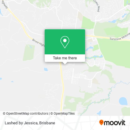 Lashed by Jessica map