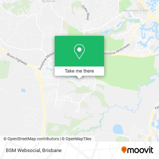 BSM Websocial map