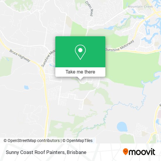 Sunny Coast Roof Painters map