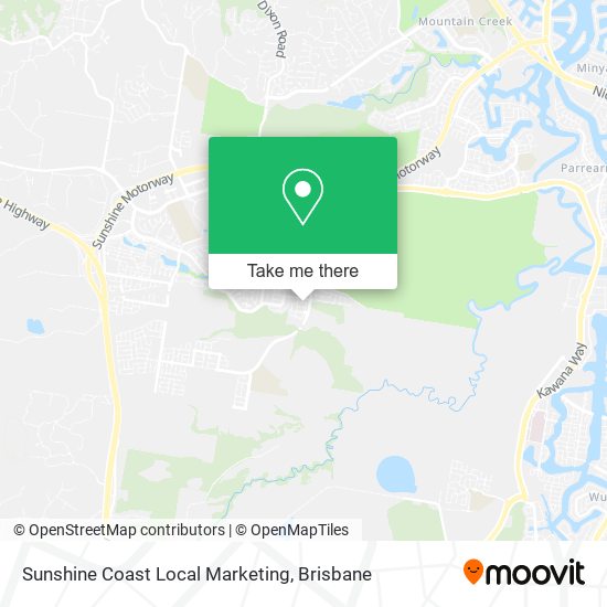 Sunshine Coast Local Marketing map