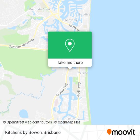 Kitchens by Bowen map