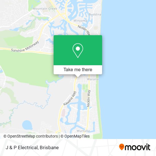 J & P Electrical map
