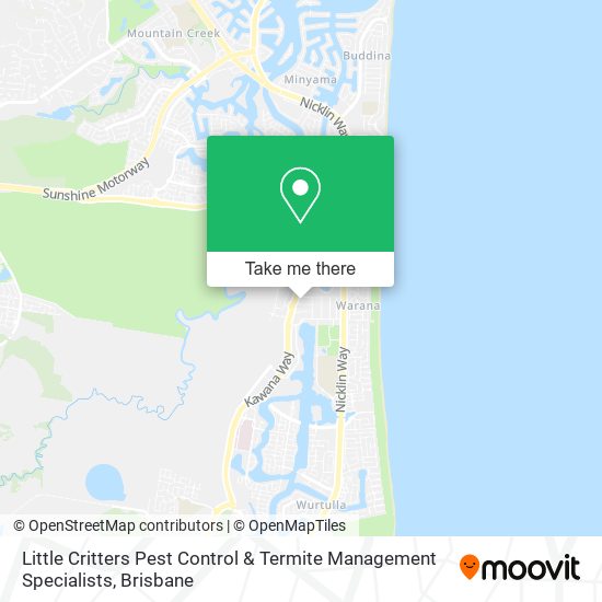 Little Critters Pest Control & Termite Management Specialists map