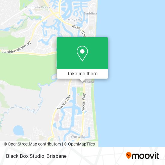 Black Box Studio map