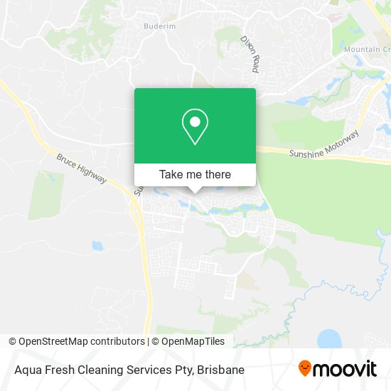 Aqua Fresh Cleaning Services Pty map