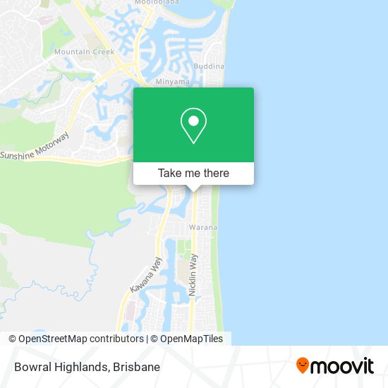 Bowral Highlands map