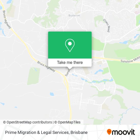 Prime Migration & Legal Services map