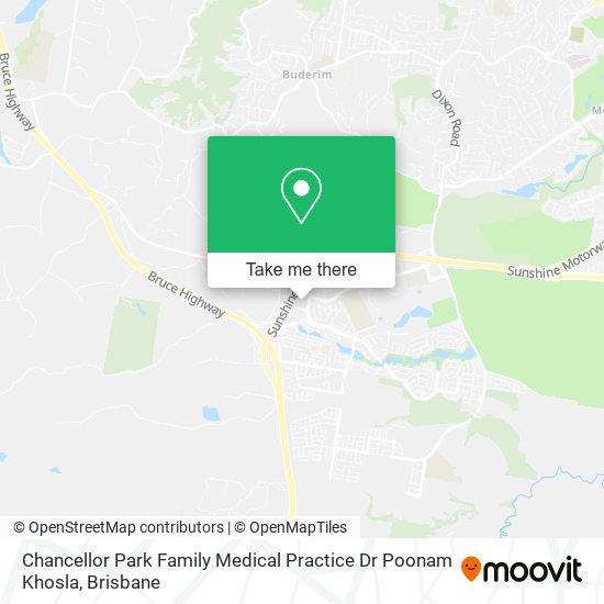 Chancellor Park Family Medical Practice Dr Poonam Khosla map