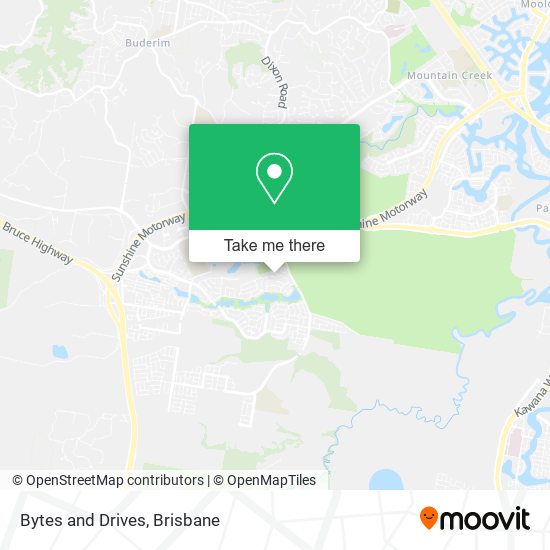 Bytes and Drives map