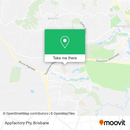 Appfactory Pty map