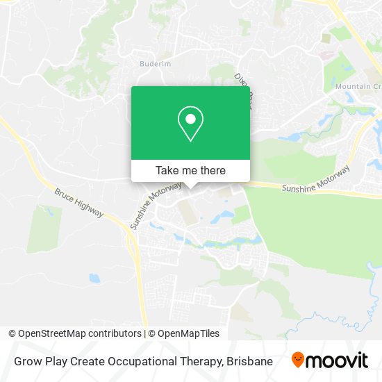 Grow Play Create Occupational Therapy map