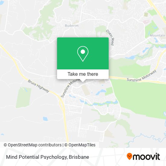 Mind Potential Psychology map