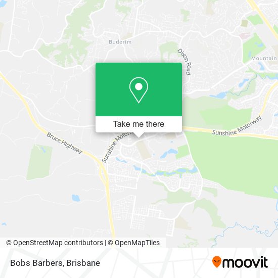 Bobs Barbers map