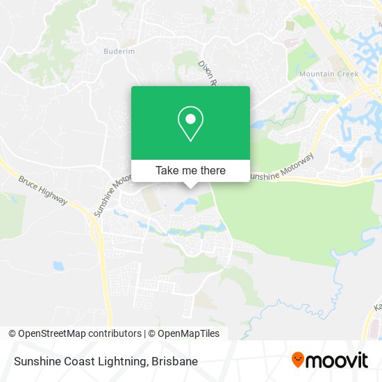 Sunshine Coast Lightning map