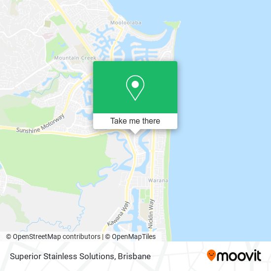 Superior Stainless Solutions map