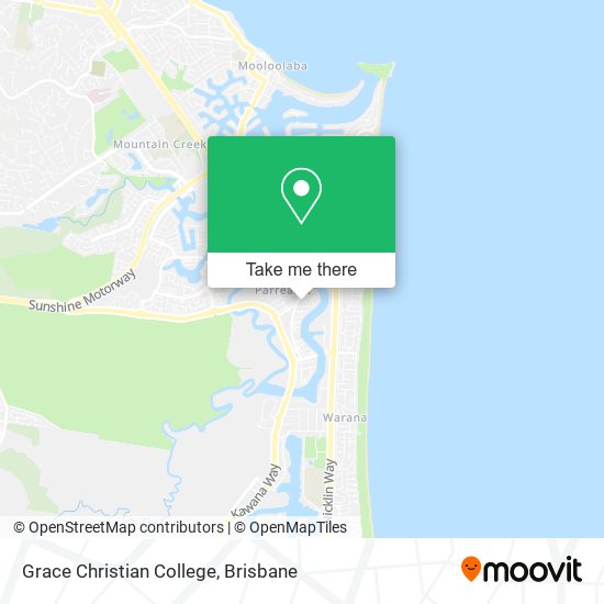 Grace Christian College map